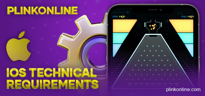 About the plinko online app requirements for iOS