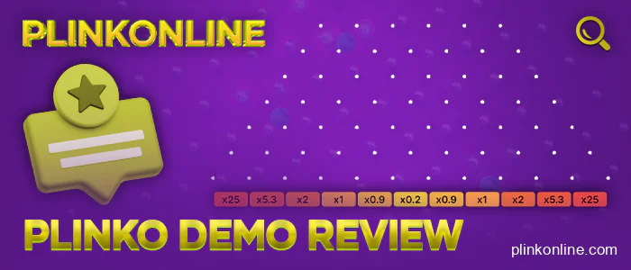 What need to know about demo game in plinko online