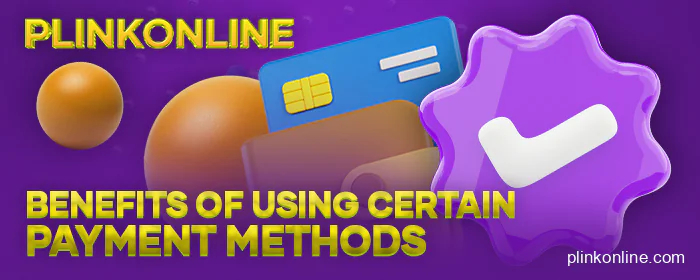What are the advantages of payment systems for plinko casinos online